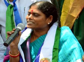 Vijayamma is a threat to TRS