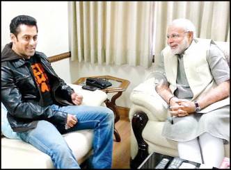 Salman bats for Modi