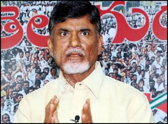 Andhra CM Chandrababu Naidu Escapes Bus Accident