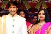 Gopichand  Reshma wedding