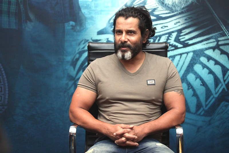 Chiyaan Vikram Interview Photos