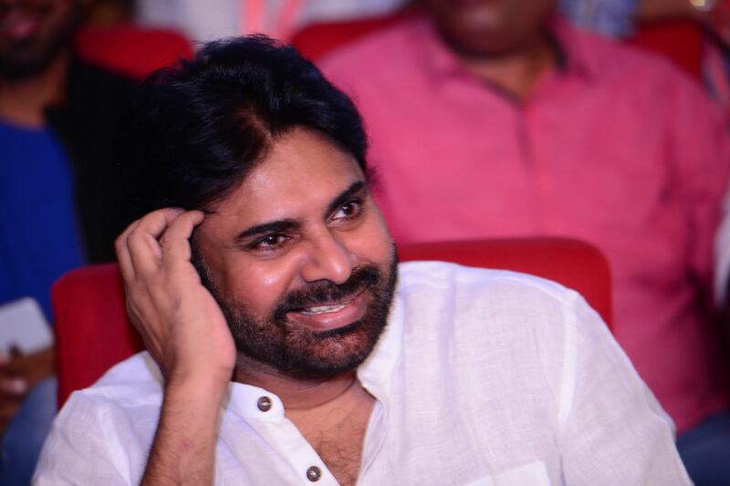 Pawan Kalyan At Chiranjeevi 63rd Birthday Celebrations