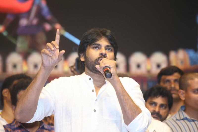 Pawan Kalyan At Chiranjeevi 63rd Birthday Celebrations