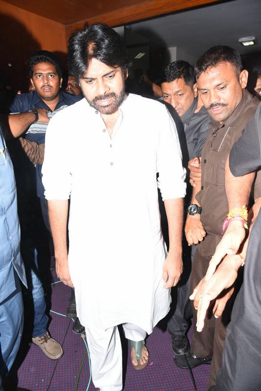 Pawan Kalyan At Chiranjeevi 63rd Birthday Celebrations