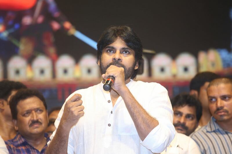 Pawan Kalyan At Chiranjeevi 63rd Birthday Celebrations