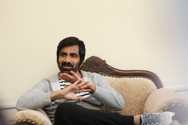 Ravi Teja Interview Stills