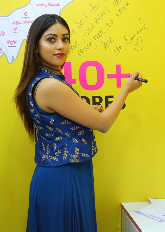 Anu Emmanuel At B New Mobile Store Launch