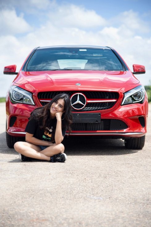 Nabha-Natesh-Stills-With-Her-New-Mercedes-Benz-Car-06