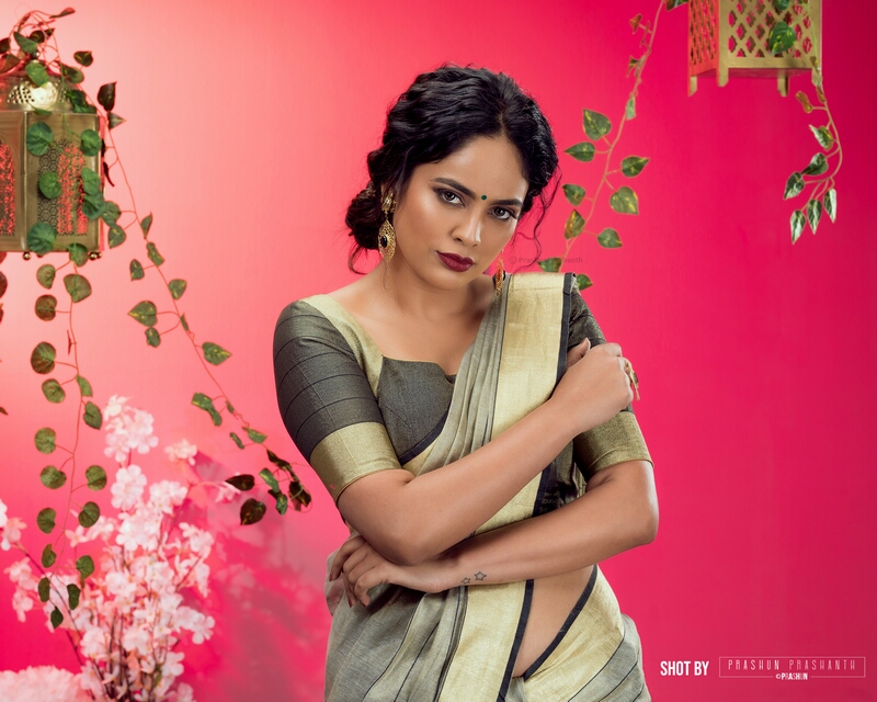 Nandita Swetha in Saree