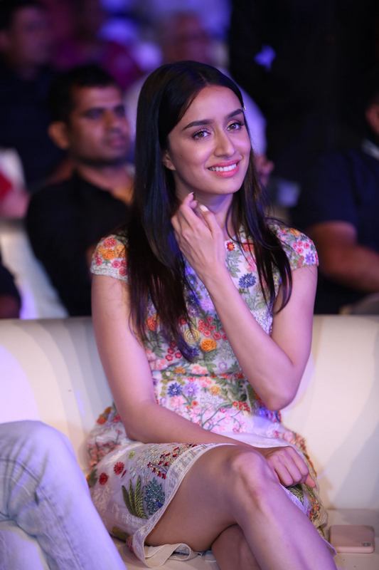 Shraddha Kapoor at Saaho Pre Release Event