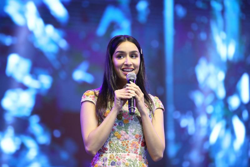 Shraddha Kapoor at Saaho Pre Release Event