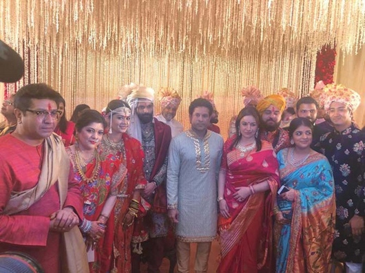 Amit Thackeray Wedding Photos