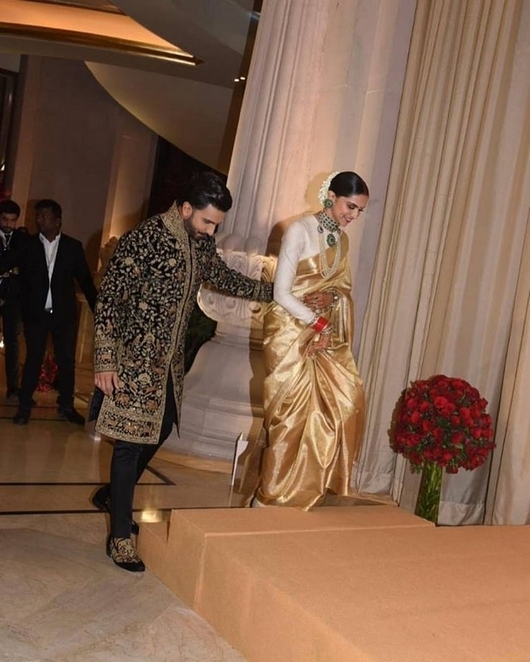 Ranveer Singh and Deepika Padukone Reception