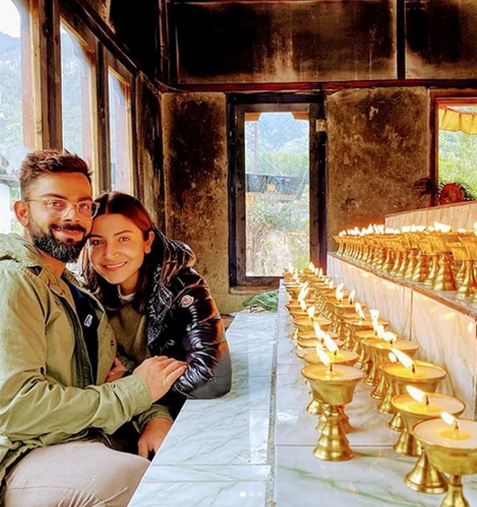 Anushka and Virat Holiday Pictures
