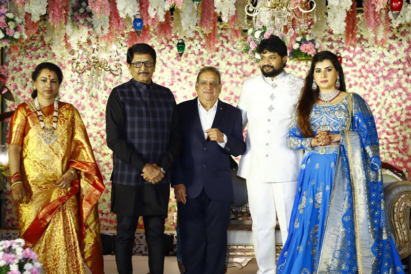 Archana Wedding Reception Pics