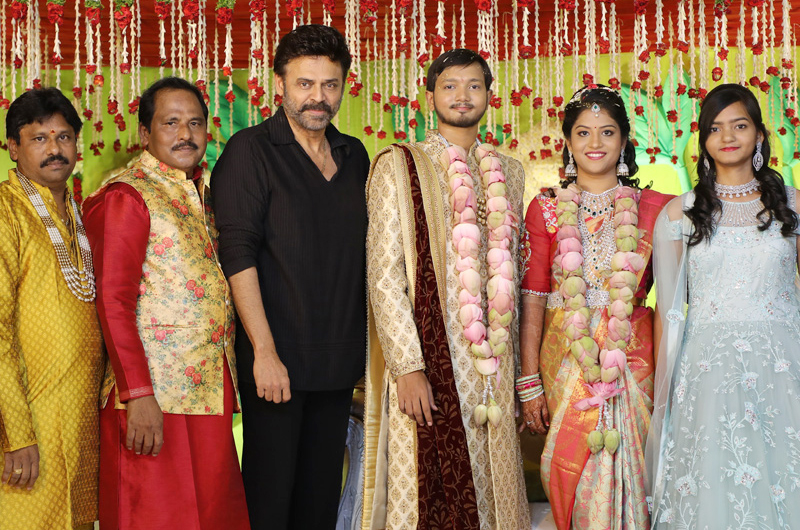Celebs At Journalist Prabhu Daughter Wedding