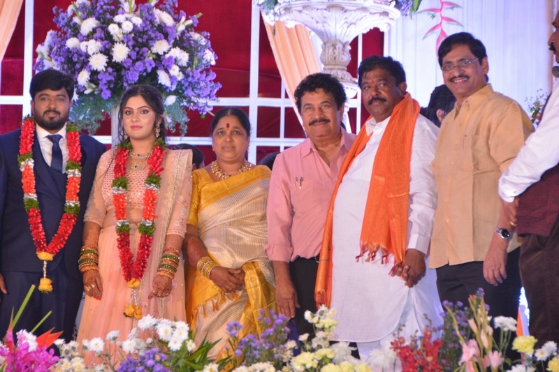 Celebs at Praveen Yadav Wedding Reception