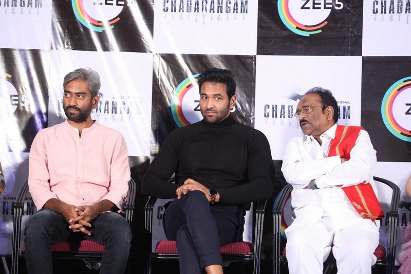 Chadarangam Web Series Launch Pics