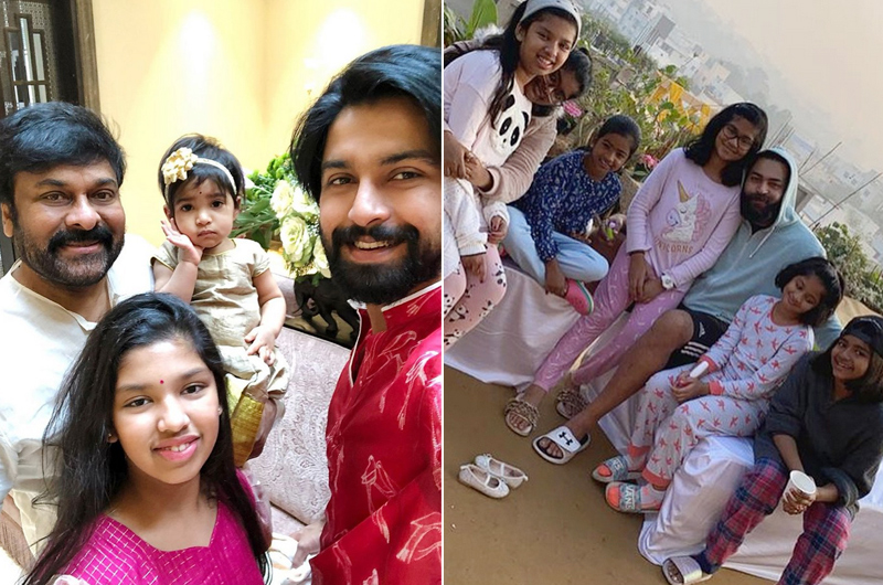 Chiranjeevi Celebrates Pongal With Family