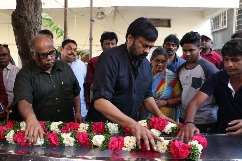 Chiranjeevi Pays Tribute to Pasupuleti Rama Rao