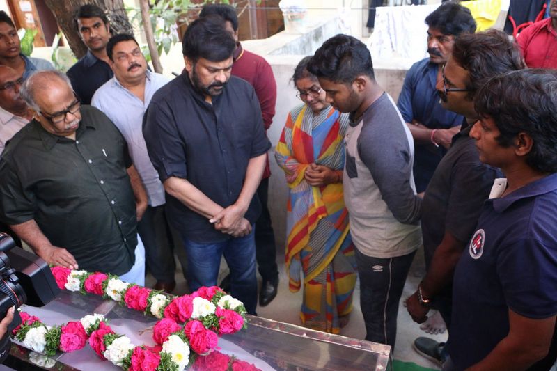 Chiranjeevi Pays Tribute to Pasupuleti Rama Rao