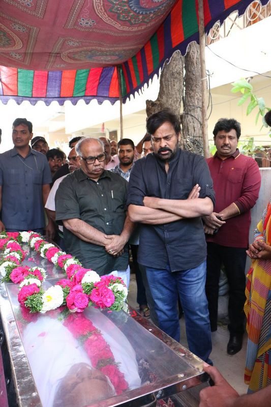 Chiranjeevi Pays Tribute to Pasupuleti Rama Rao