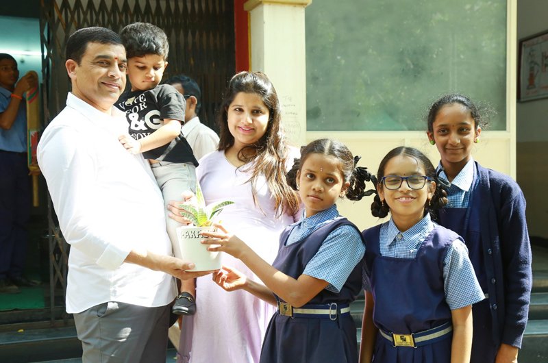 Dil Raju Celebrates His Birthday With Kids At Ashray Akruti