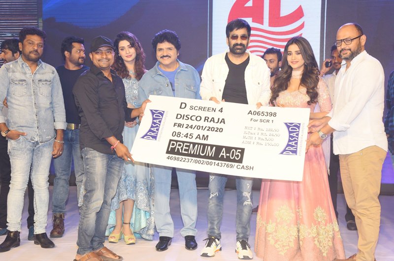 Disco Raja Moive Pre Release Event