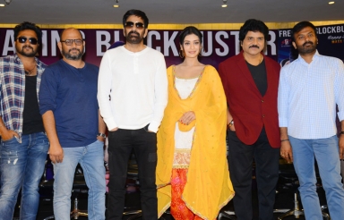 Disco Raja Movie Success Meet Photo..