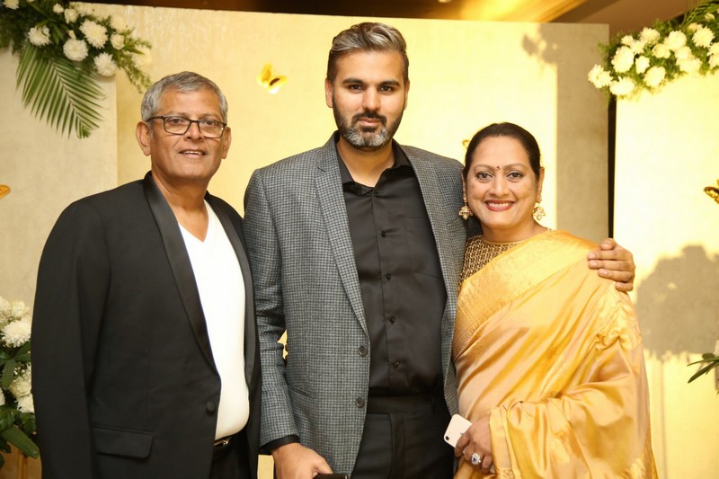 Jayasudha Son Nihar Kapoor Wedding Reception Pics