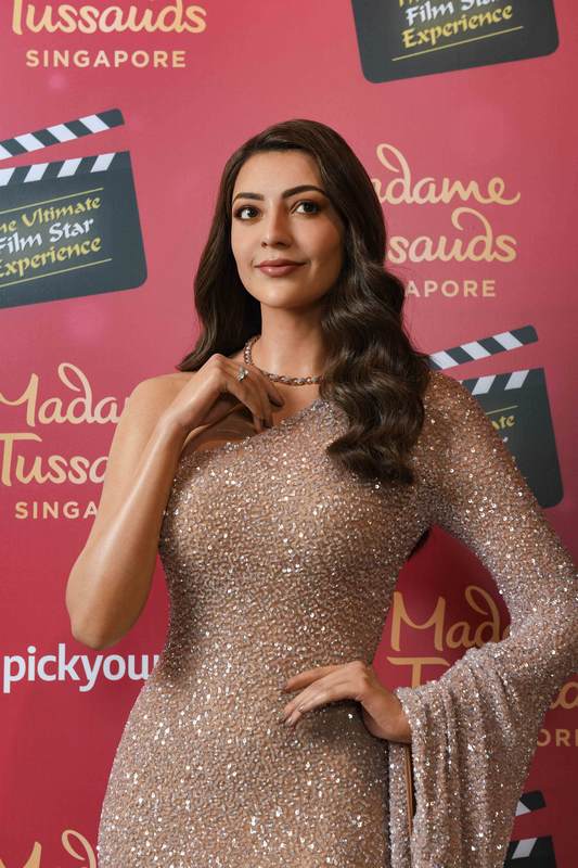 Kajal Aggarwal Wax Statue Launch