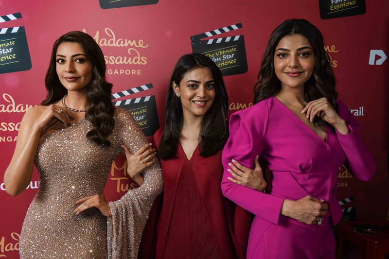 Kajal Aggarwal Wax Statue Launch