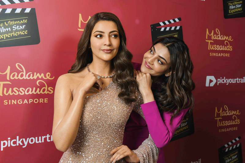 Kajal Aggarwal Wax Statue Launch