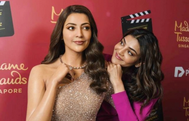 Kajal Aggarwal Wax Statue Launch