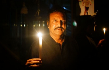 Manchu Family With Candles Pics