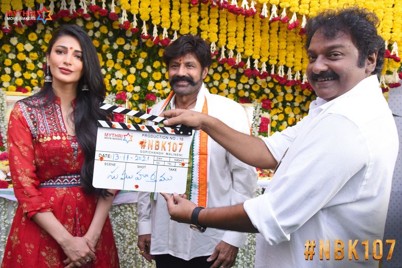 Tollywood Events | NBK107-Movie-Opening-Photos-07 | NBK107 Film Launch | Photo 1of 7