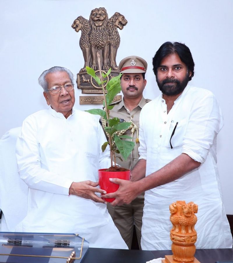 Pawan Kalyan Meets AP Governor