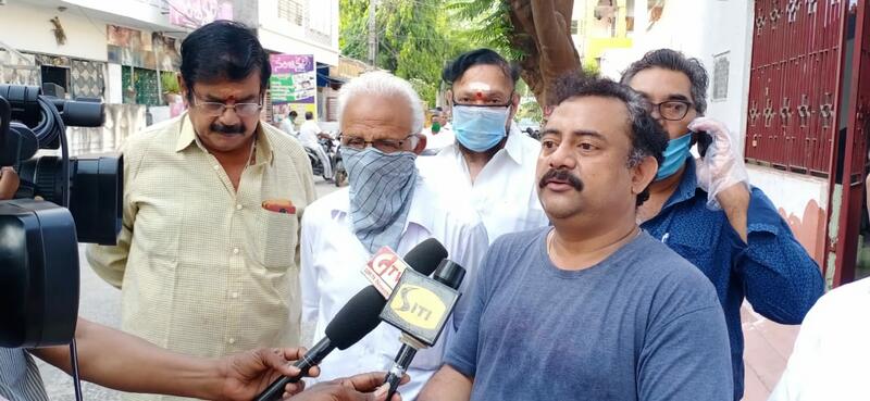 Sai Madhav Burra Donates Groceries