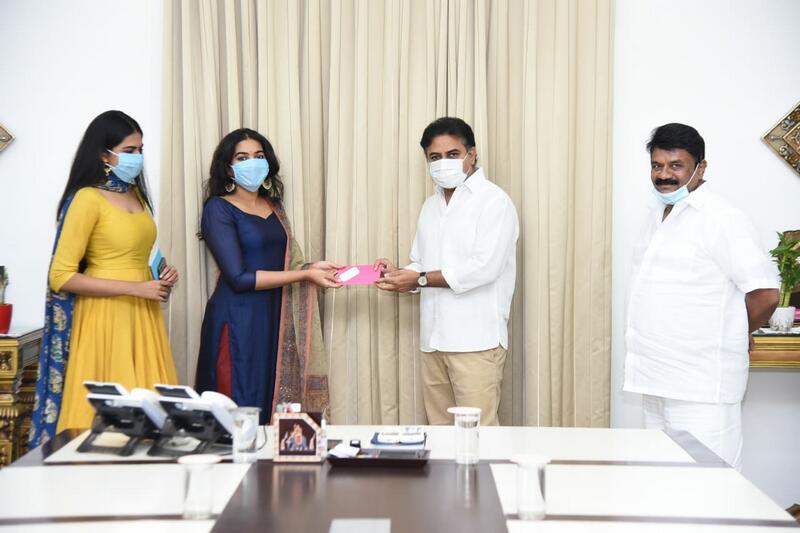 Shivani-Shivathmika-Donation-To-TS-Relief-Fund-01