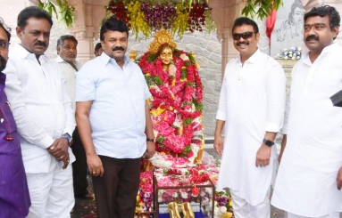 Talasani at Vijaya Nirmala Statue Inauguration