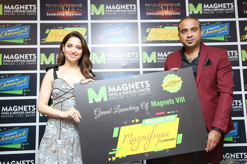 Tamannaah Launches New Projects Of Magnets Infra Services