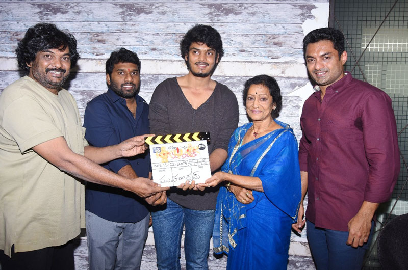 Akash Puri Romantic Movie Launch