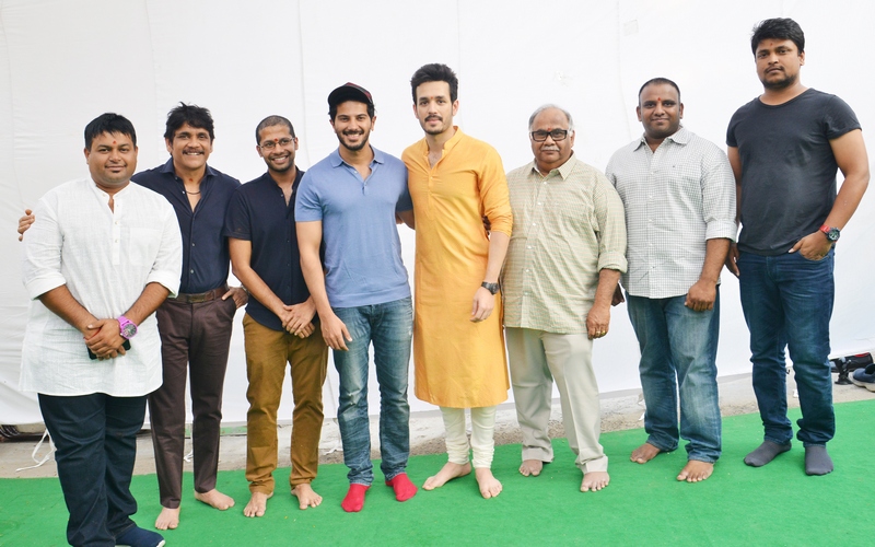 Akhil-Venky Atluri Movie Opening Photos