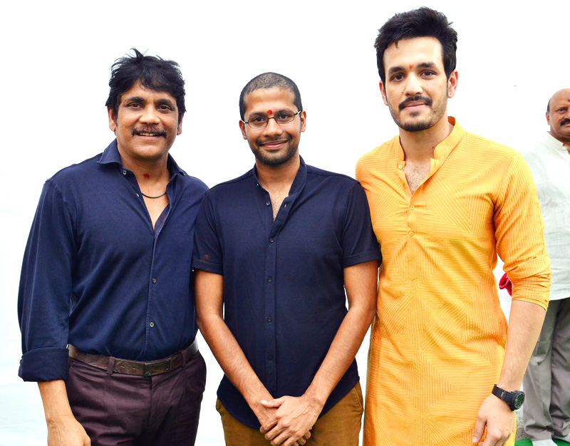 Akhil-Venky Atluri Movie Opening Photos