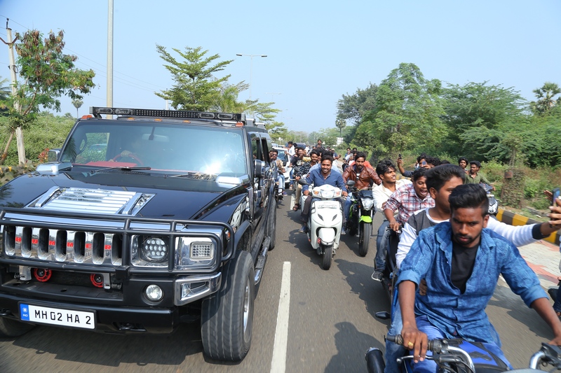 Allu Arjun At Palakollu