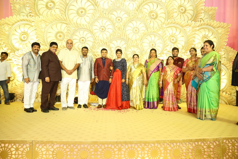 Ambica Krishna Grandson Wedding Reception