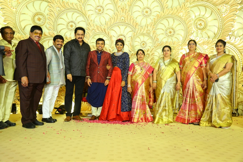 Ambica Krishna Grandson Wedding Reception