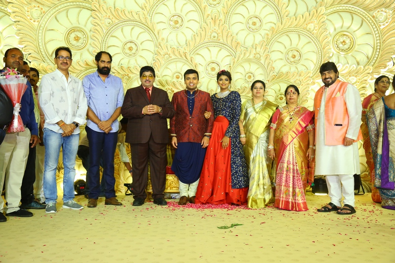 Ambica Krishna Grandson Wedding Reception