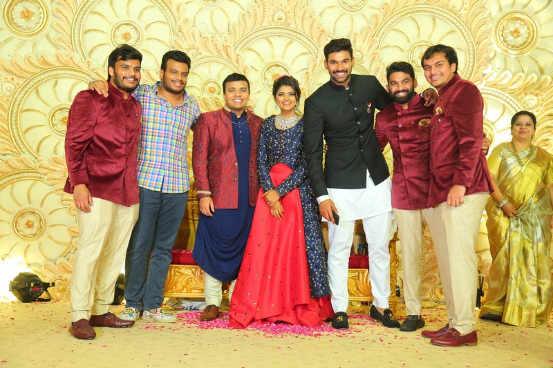 Ambica Krishna Grandson Wedding Reception