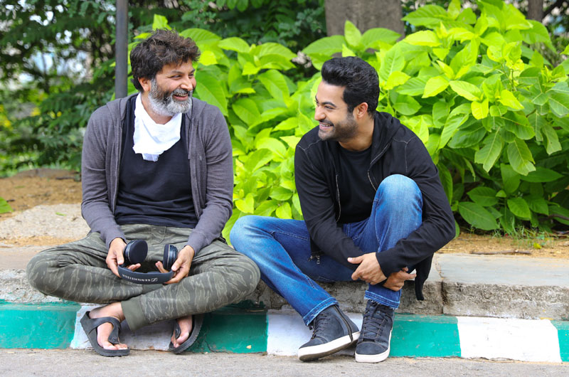 Aravindha Sametha Working Stills